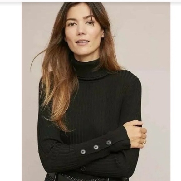 Moth By Anthropologie Button Sleeve 